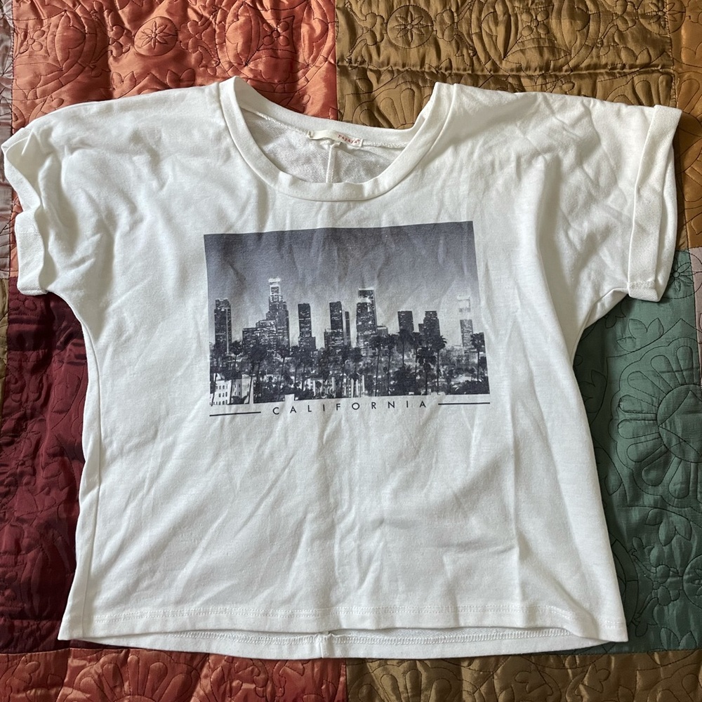 Papaya “California” crop top